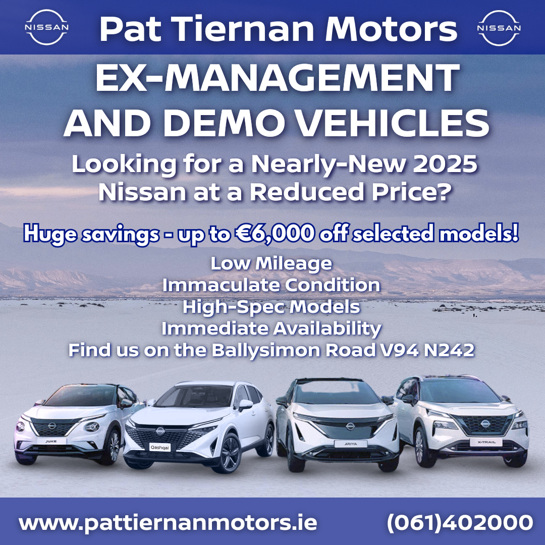 Nearly New Nissans, now with up to €6,000 off!